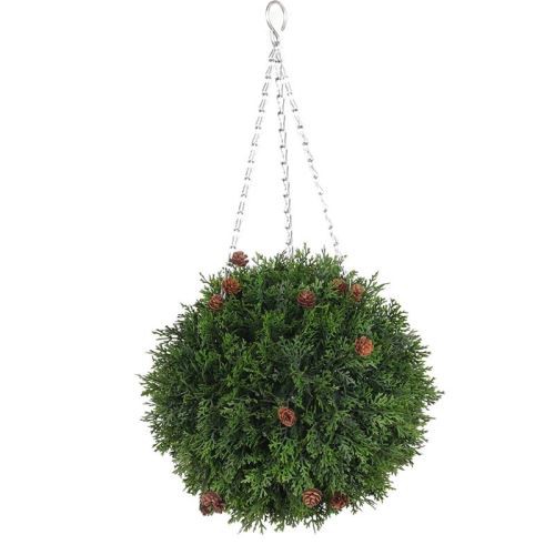 Yuvarlak Yapay Topiary Topları
